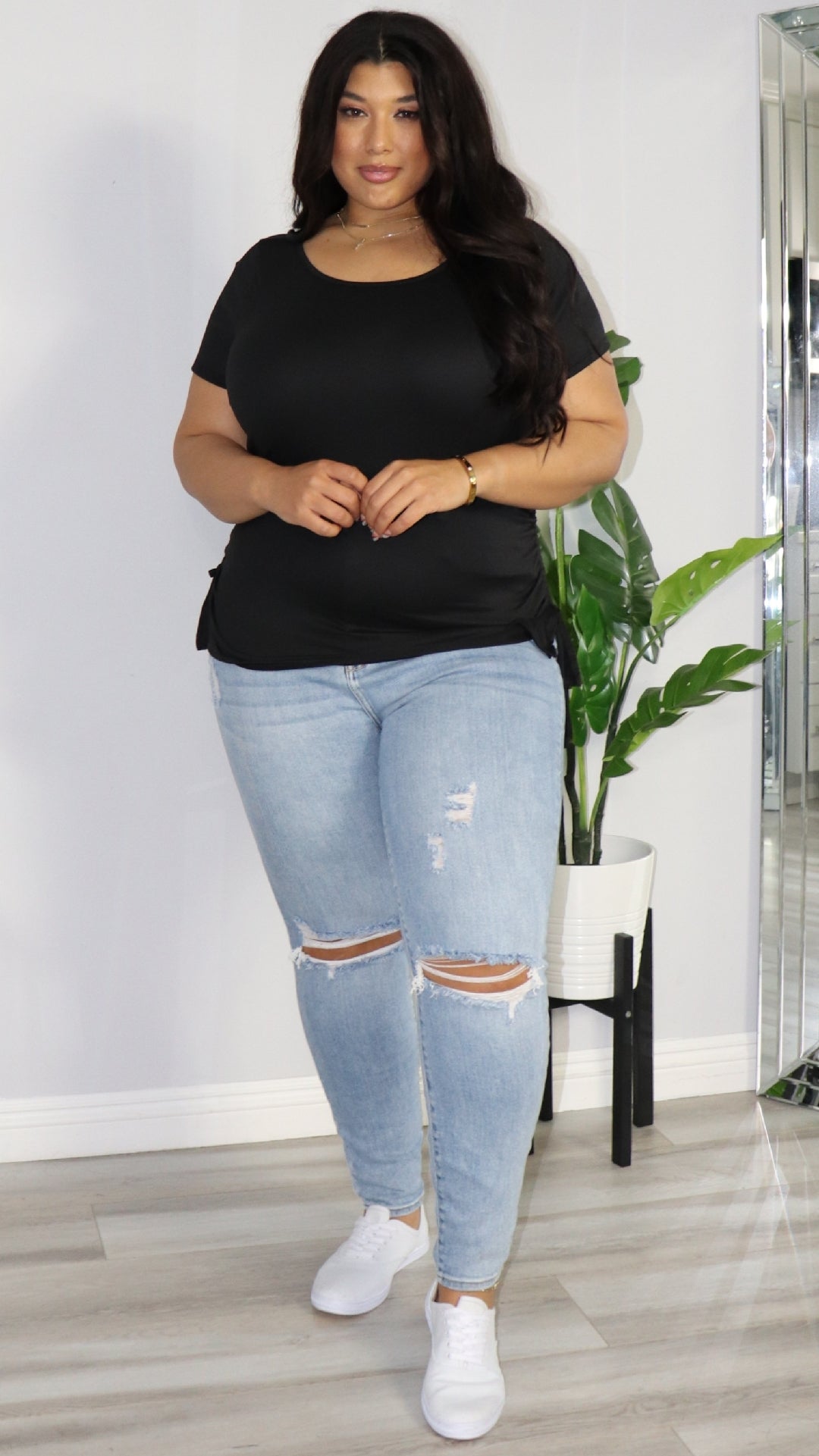 Out To Brunch Top (Black)