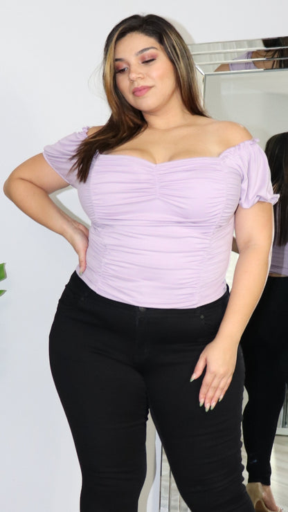 Simply Me Top (Lilac)