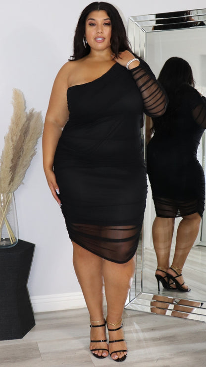 Out For The Night Dress (Black)